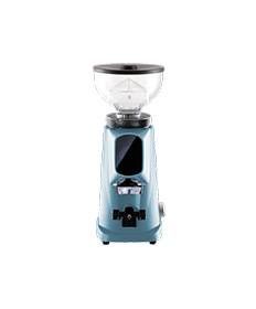 Fiorenzato AllGround Kaffeemühle Pastell Blau, Dark-T Titan Mahlwerk