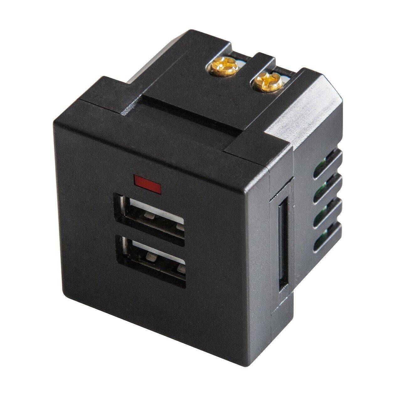 Einbausteckdose Aluminium Tischsteckdose Bodensteckdose Fußboden Steckdose 230V „Ersatzteil“ USB Netzteil