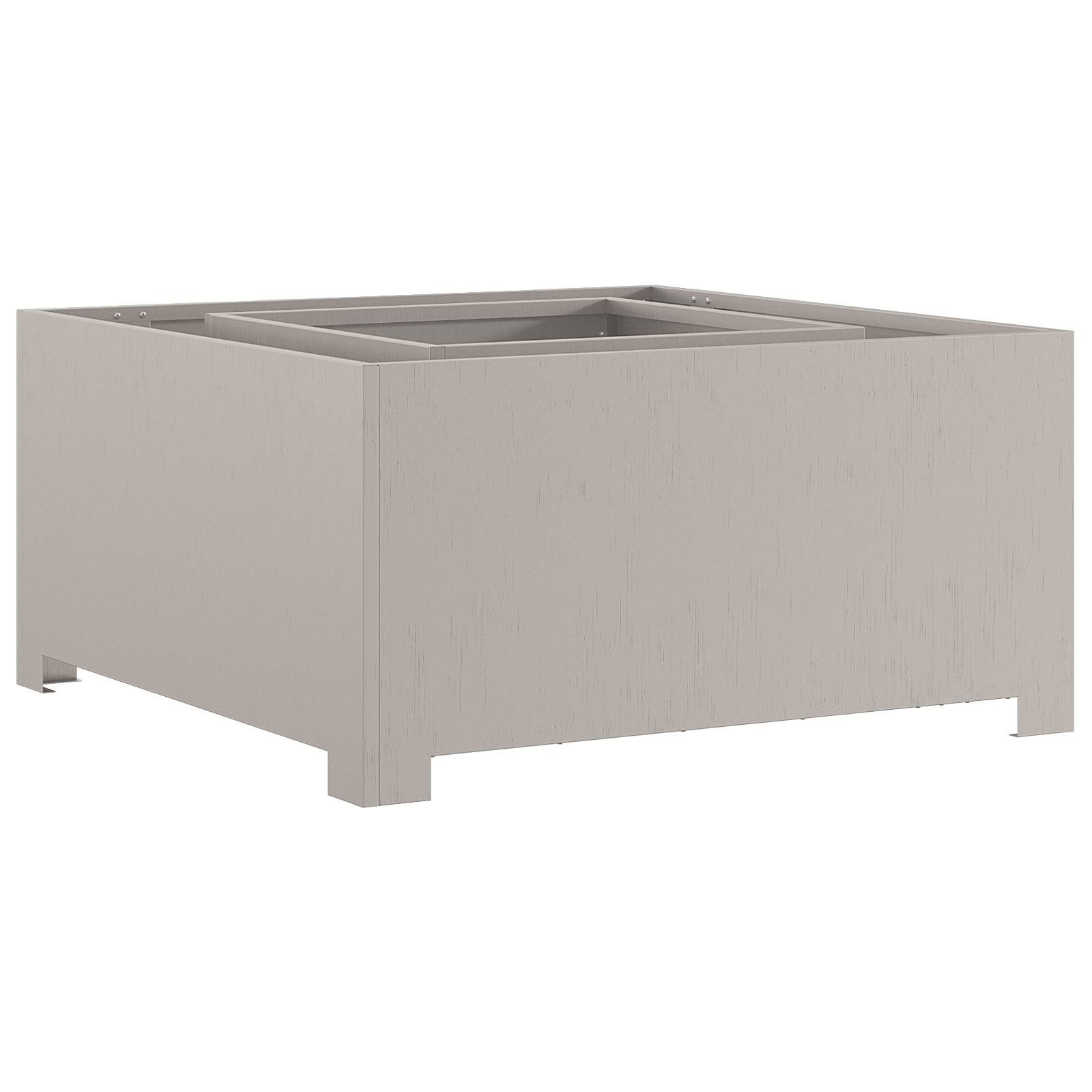vidaXL Feuerstelle Quadratisch 80x80x40 cm Cortenstahl