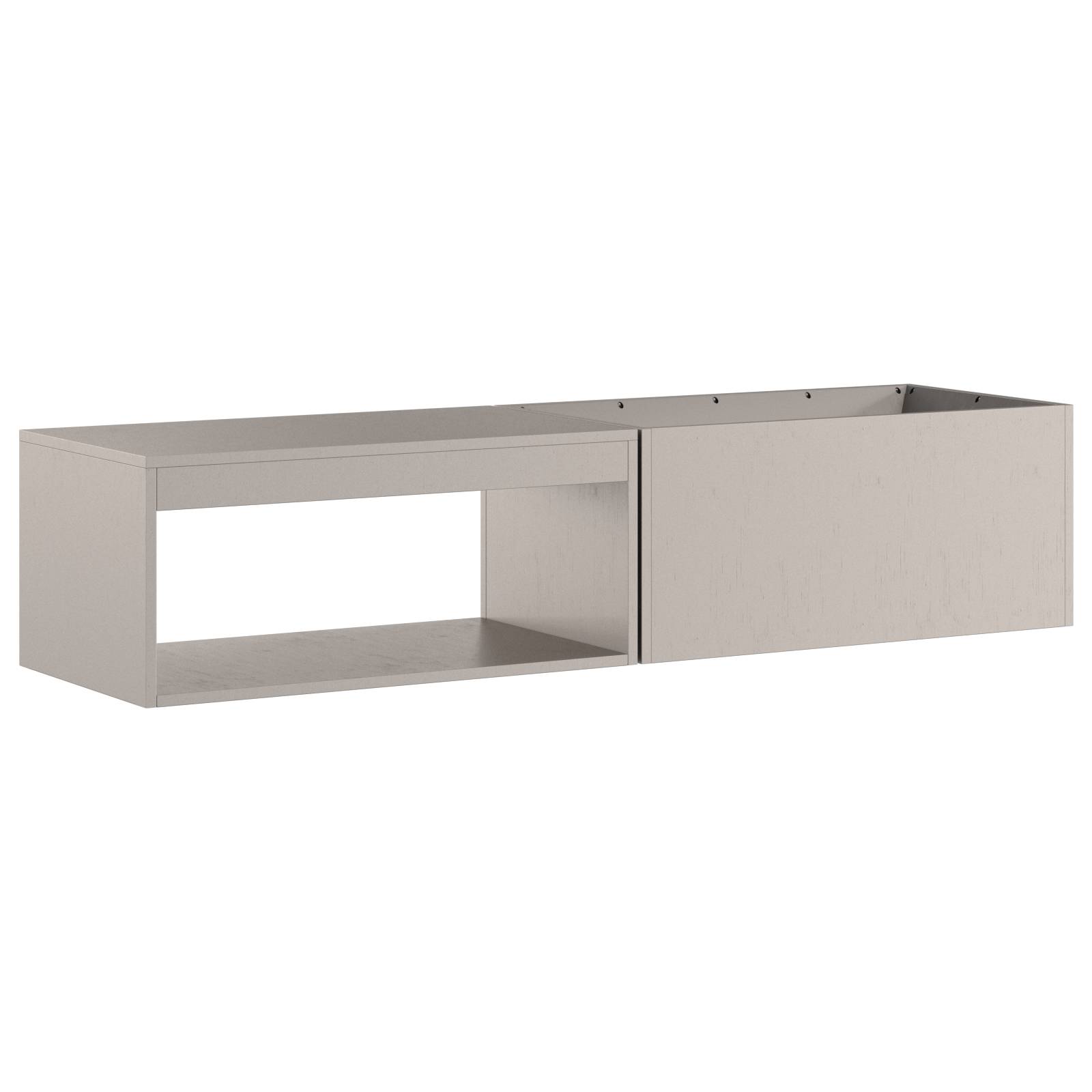 vidaXL Feuerstelle mit Holzlager 160x45x35 cm Cortenstahl