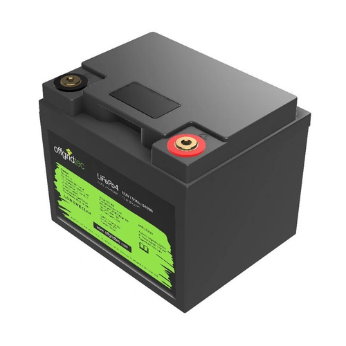 Offgridtec LiFePo4 Akku 12/50 12,8V 50Ah BMS integriert 640Wh Offgridtec LiFePo4 Akku 12/50 12,8V 50Ah BMS integriert 640Wh