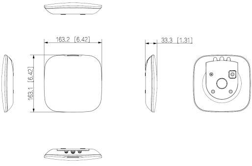 Dahua - ARA43-W2(868) - Alarm - Repeater, - Repeater 868MHz