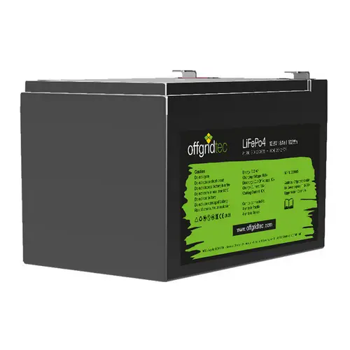 Offgridtec LiFePo4 Akku 12/8 12,8V 8Ah BMS integriert 102Wh Offgridtec LiFePo4 Akku 12/8 12,8V 8Ah BMS integriert 102Wh
