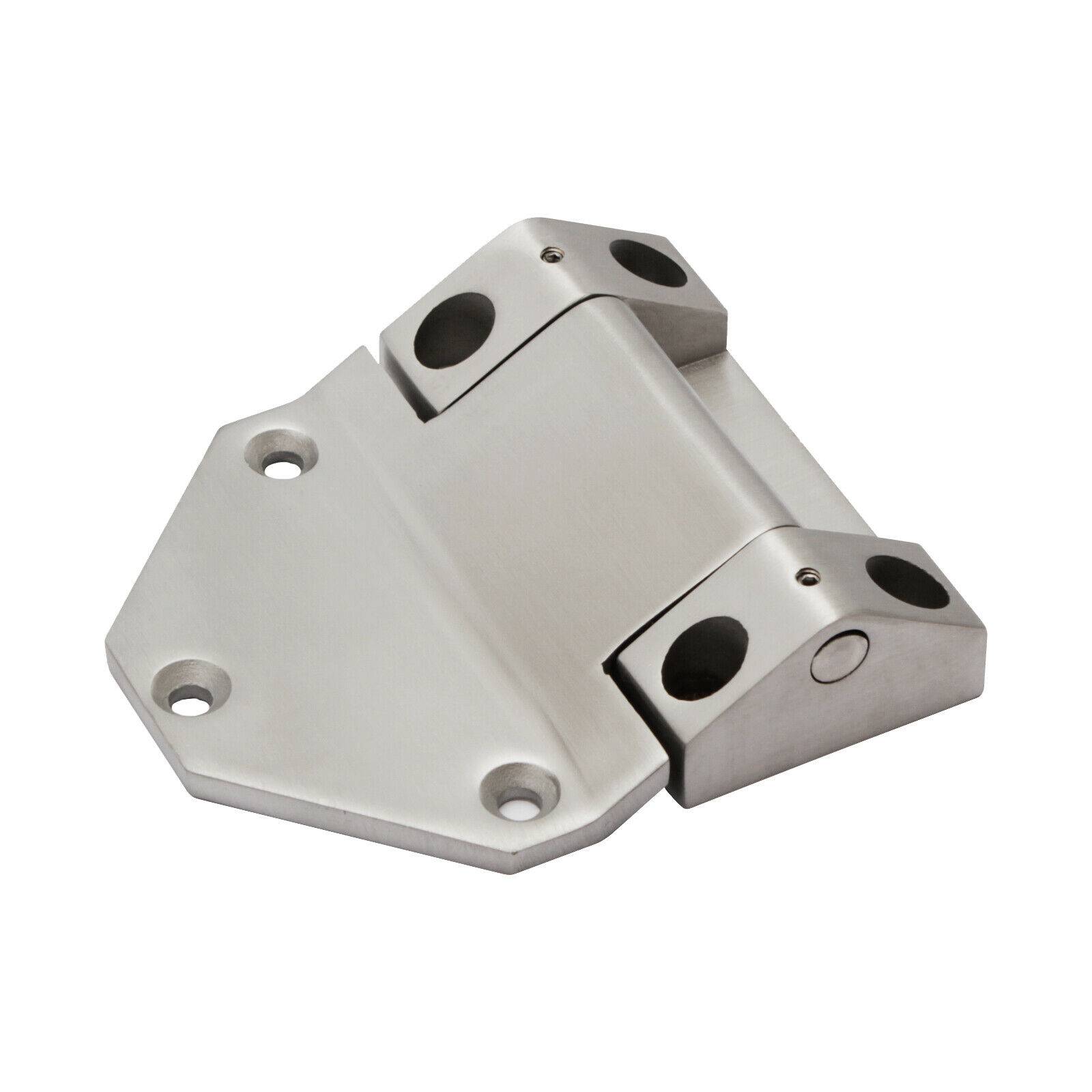 2x Edelstahl Scharnier Schwerlastscharnier 500kg Belastung Tür Türe V4A Türband