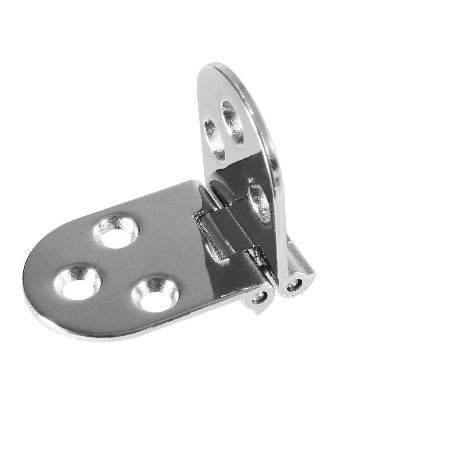 Innen Scharnier Türbeschlag Türband Holz Glas Vitrine Möbel Chrom Beschlag