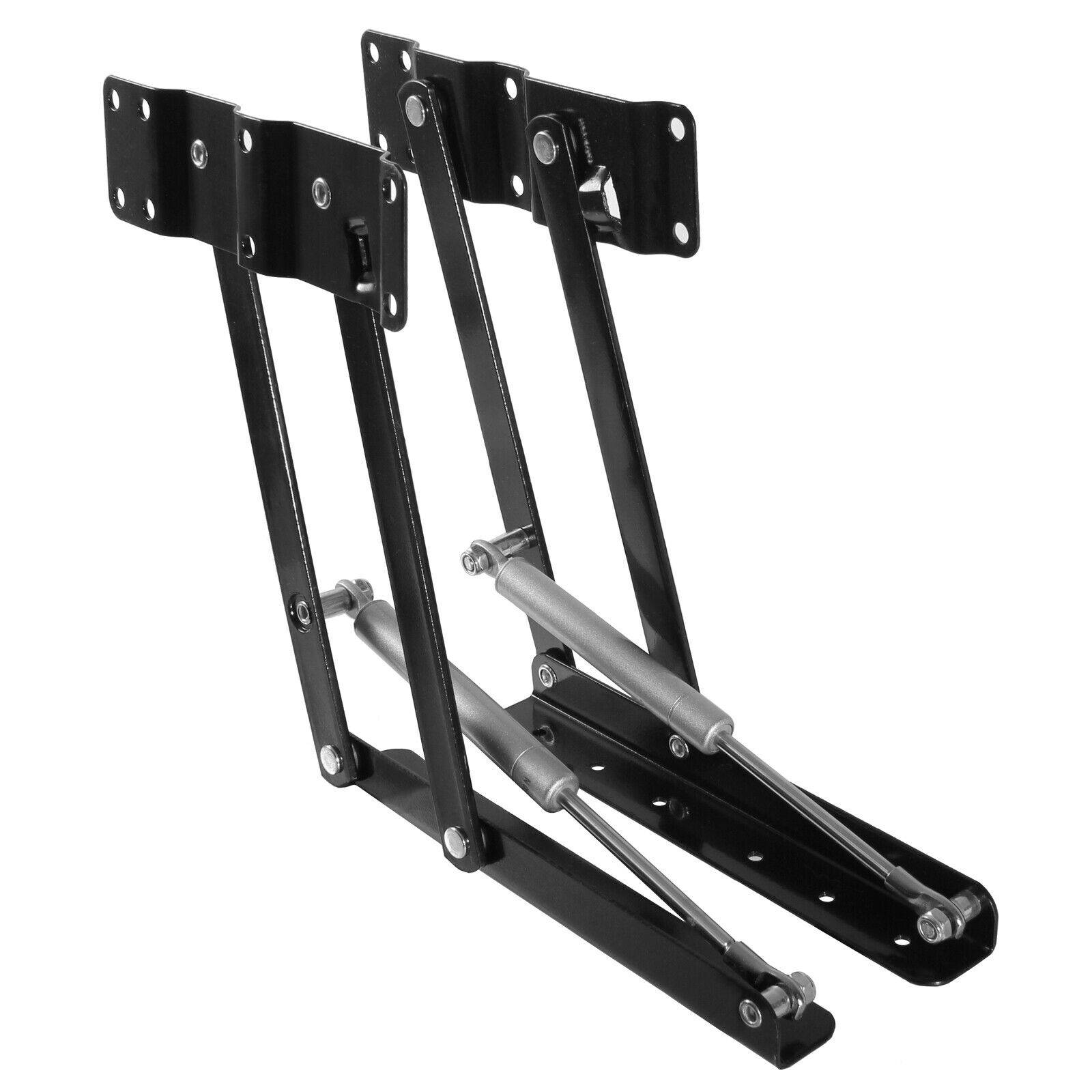 Springaufbeschlag Klappbeschlag mit Zugfeder Lift-Up klappbar Tisch Bettkasten