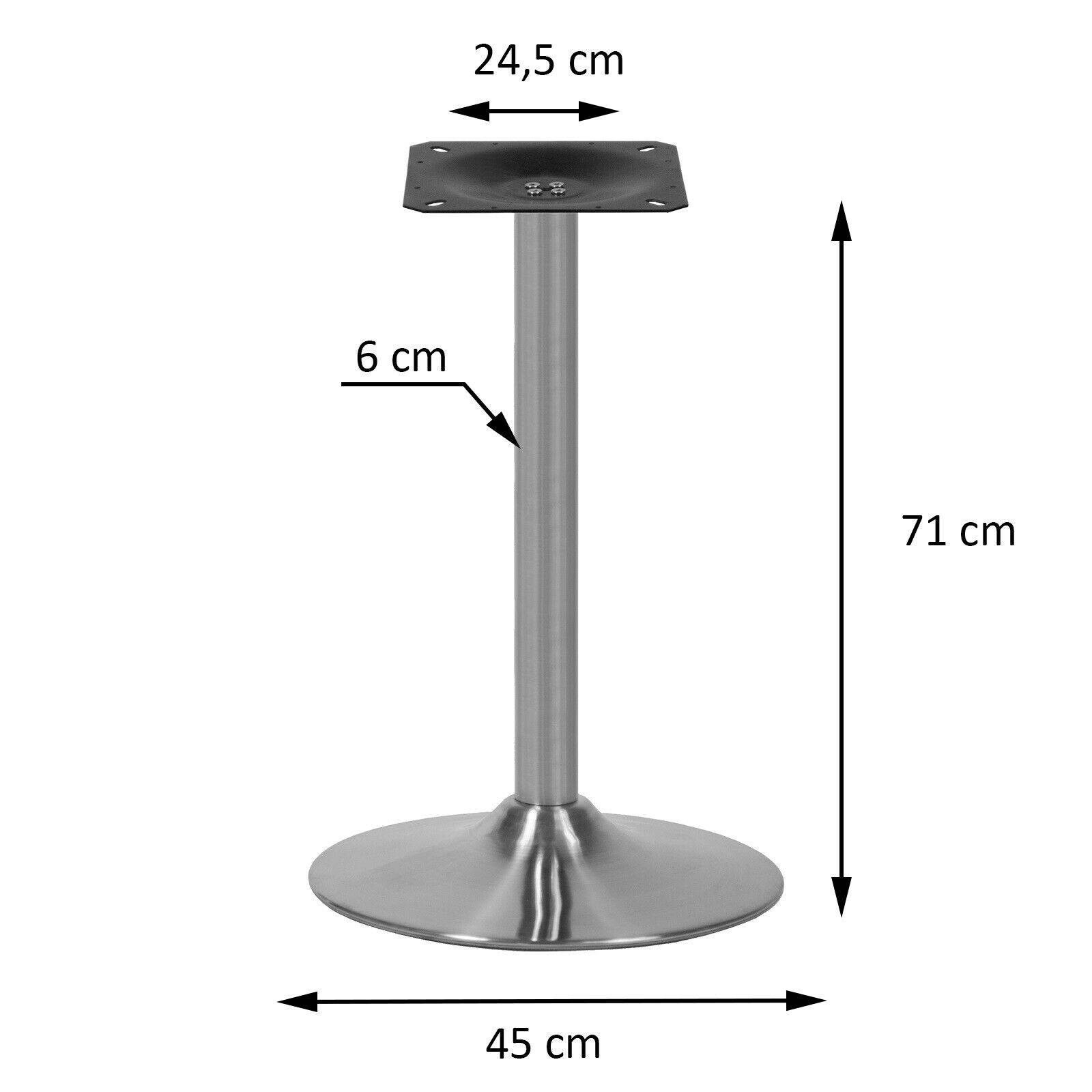 Tischgestell Untergestell Mod. „Gastro“ Tischfuß Bistrotisch Hotel Tisch Bistro