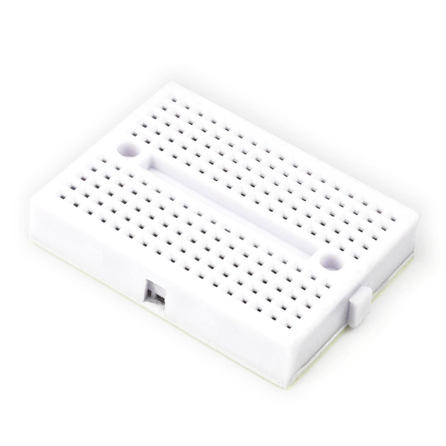 Mini Breadboard mit 170 Kontakten - Farbe: weiß
