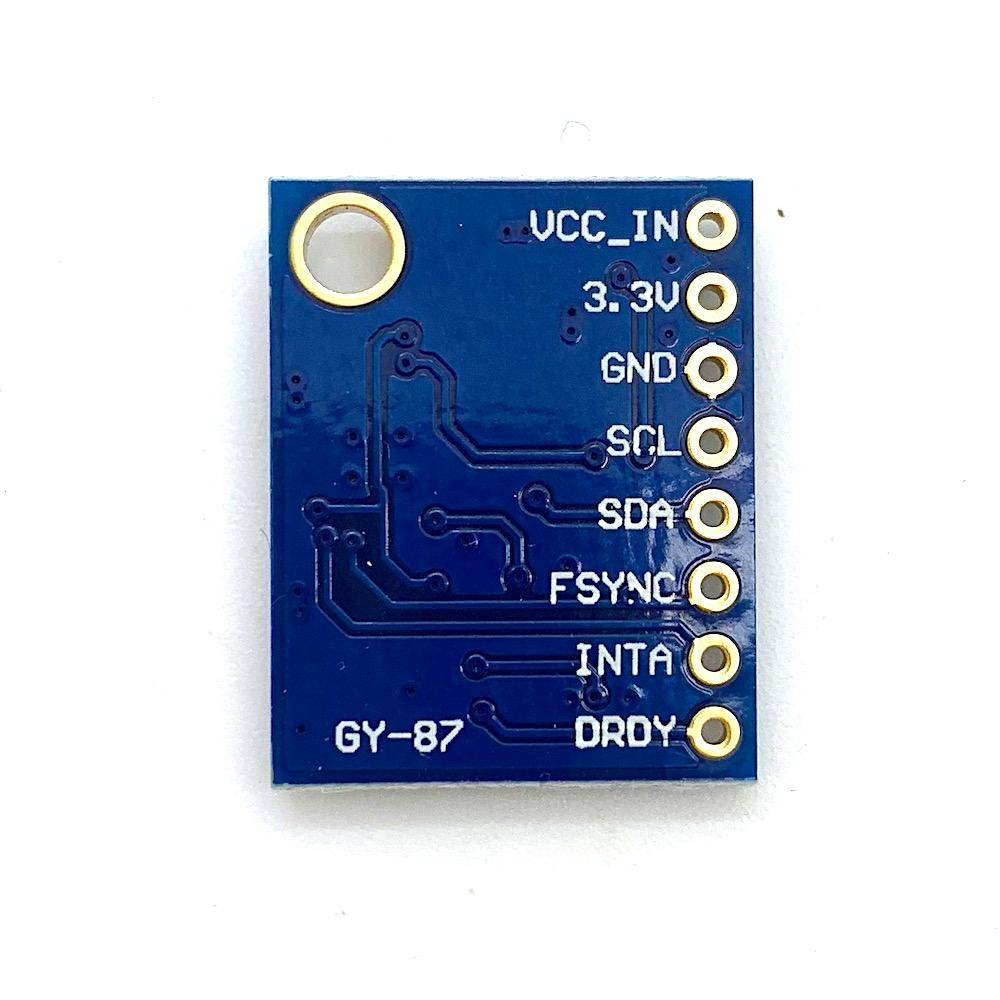 GY-87 MPU-6050 Beschleunigungssensor / Gyroskop, HMC5883L Magnetfeldmesser, BMP180 Barometer