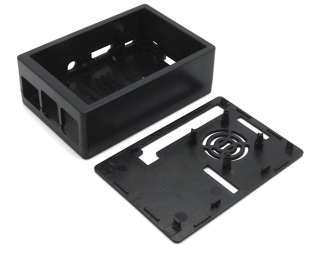 Gehäuse für Raspberry Pi 3 / 3B+ und 3,5" Display, schwarz