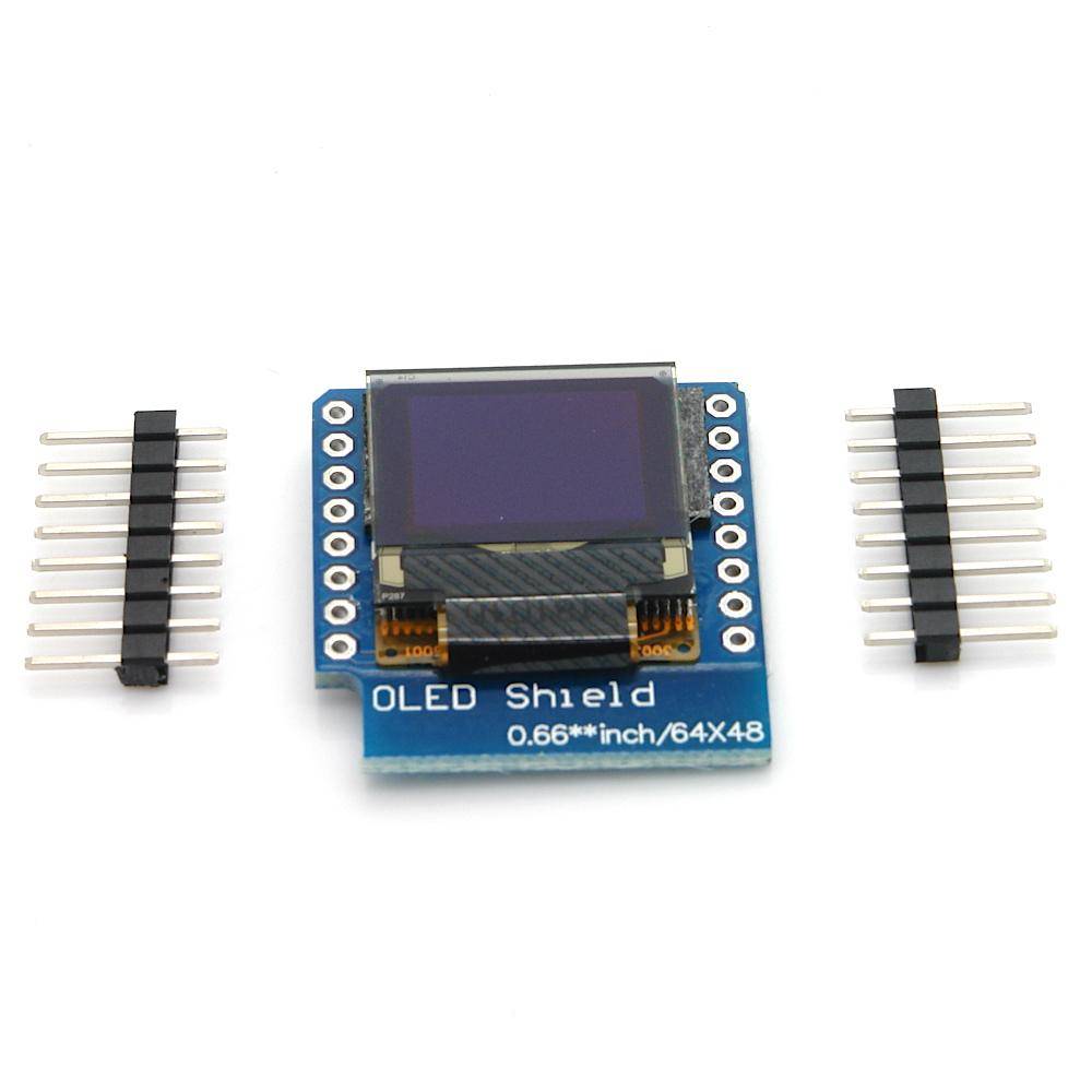 0.66" OLED Display Shield für D1 Mini