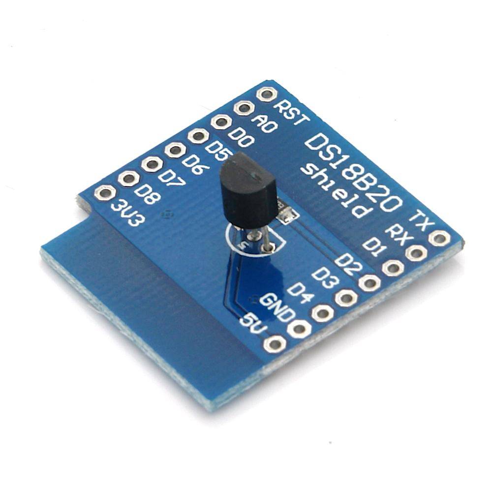 DS18B20 Temperatursensor Shield für D1 Mini