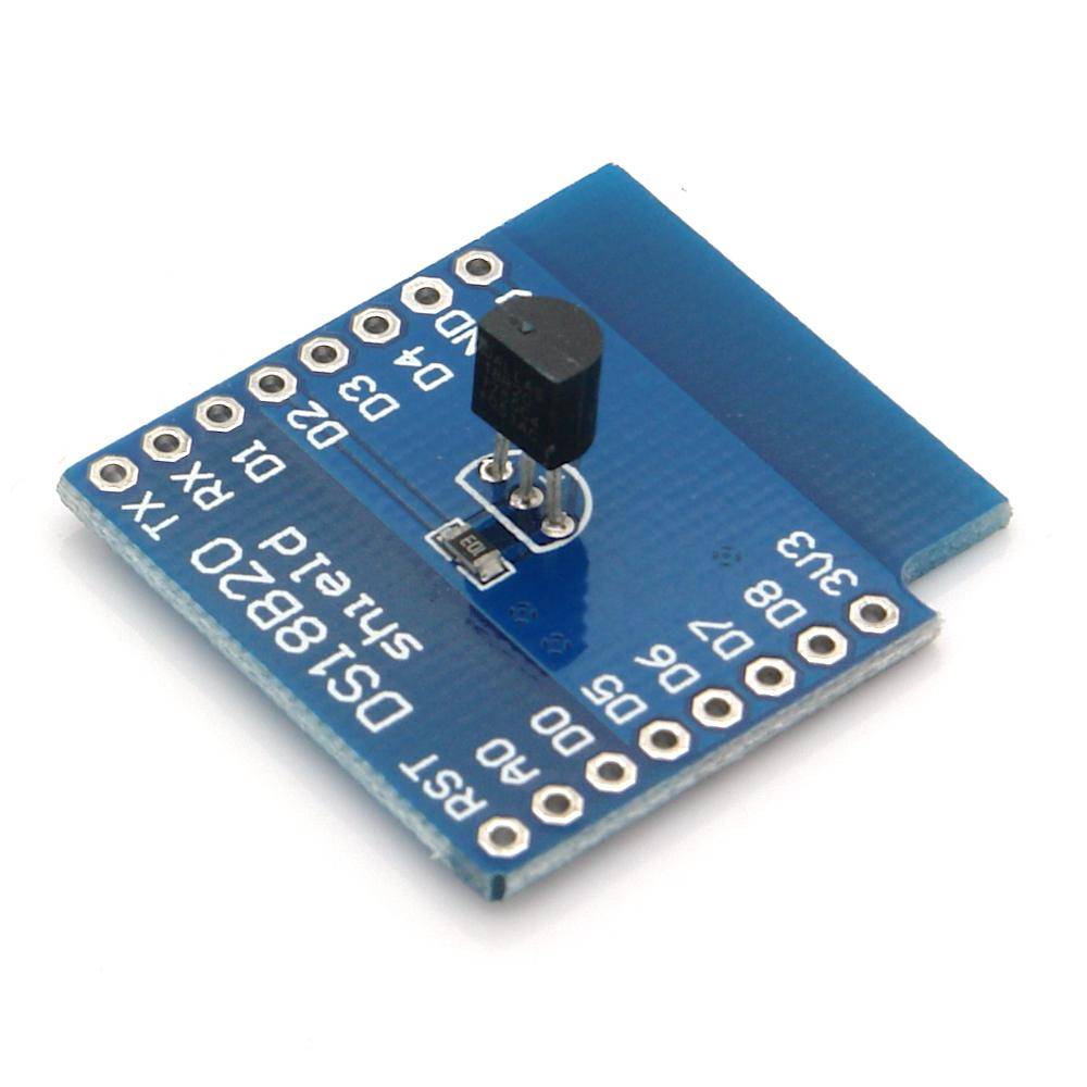 DS18B20 Temperatursensor Shield für D1 Mini