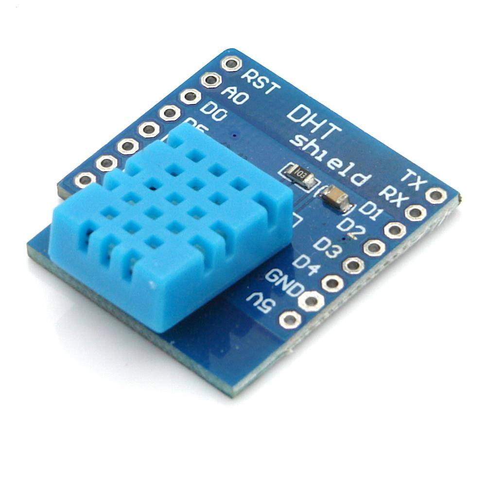 DHT11 Temperatur- / Luftfeuchtesensor Shield für D1 Mini