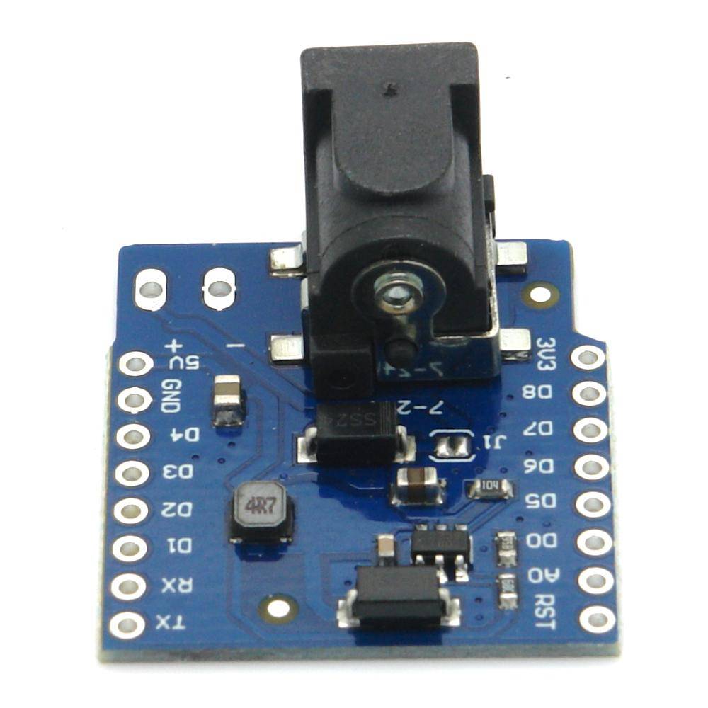 7 - 24V DC Eingang Shield für D1 Mini