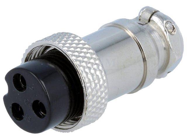 Mikrofon Kupplung, 3-polig, Kabelmontage