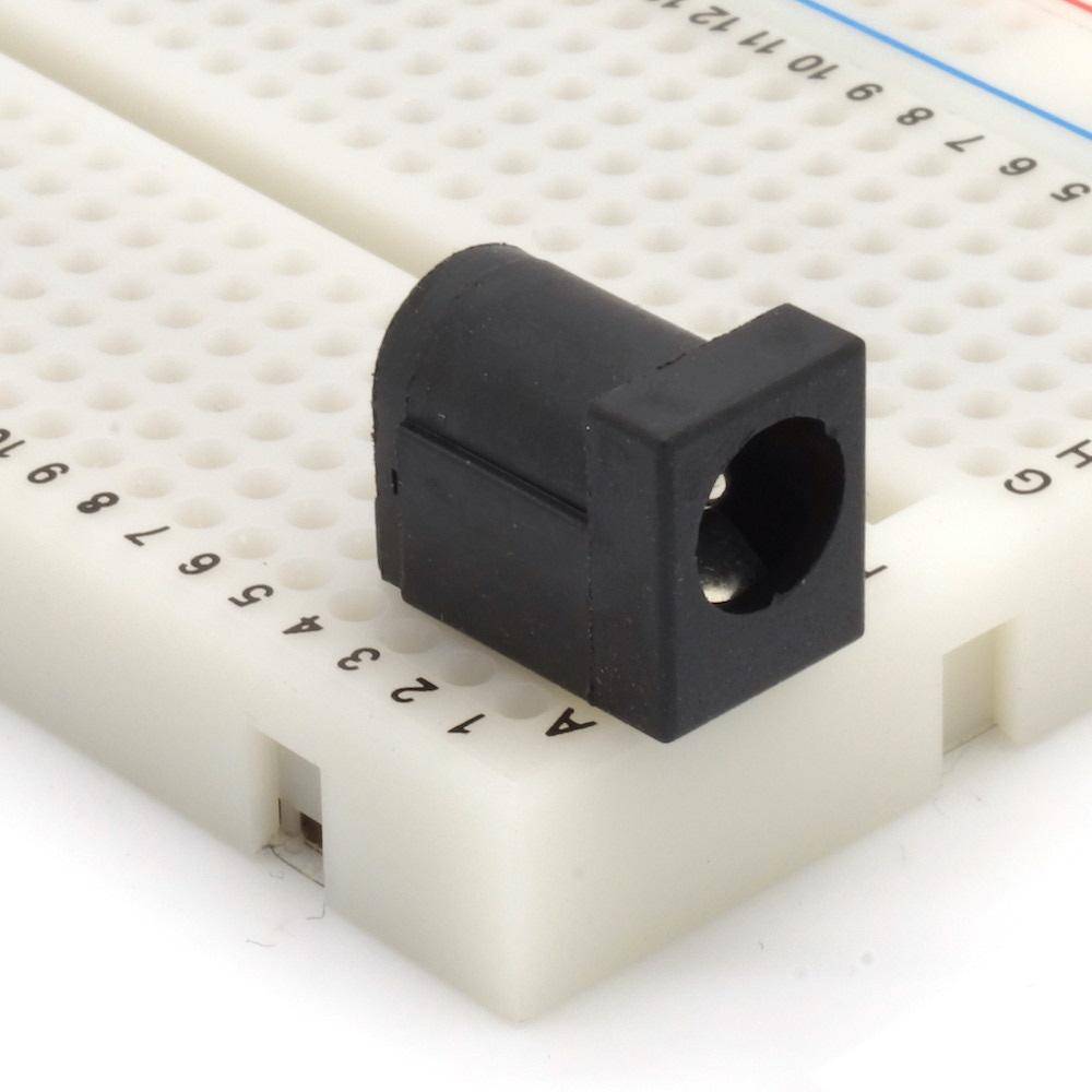 DC-Kupplung für Hohlstecker 5,5x2,1mm, Breadboard friendly