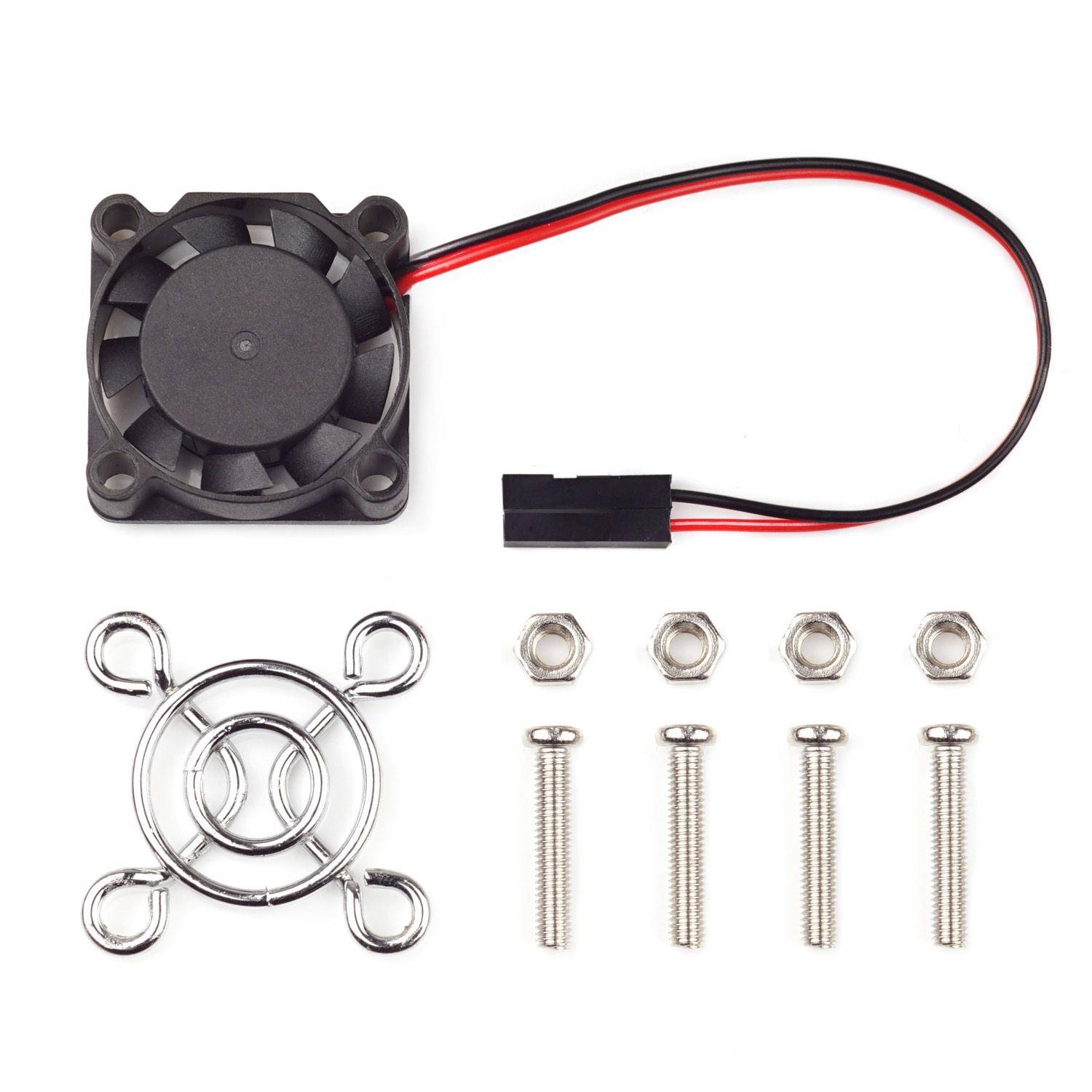 Lüfter 25x25x7mm 5V DC mit Dupont Steckverbinder