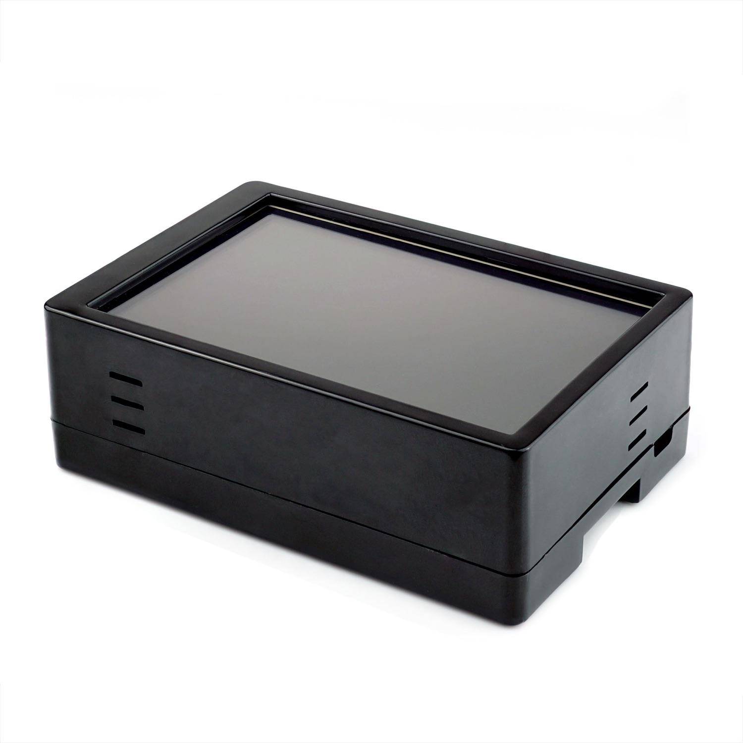 Gehäuse für Raspberry Pi 4 und 3,5" Display, schwarz