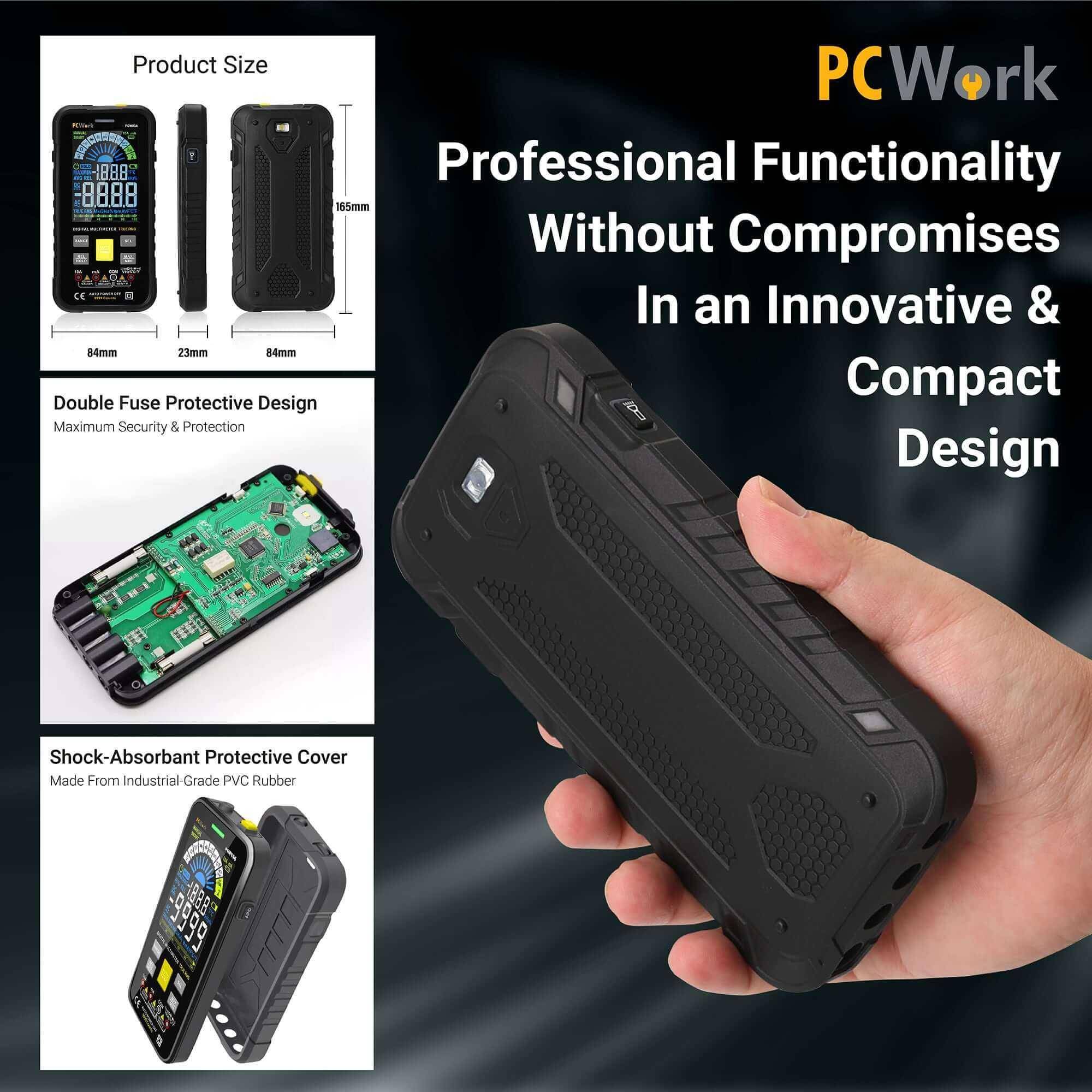 PCWork, PCW03A, Smart Digital Multimeter