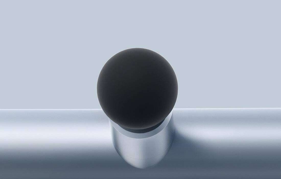 Yunmai YMFG-M352 Massage Gun Mini, Massagepistole, grau