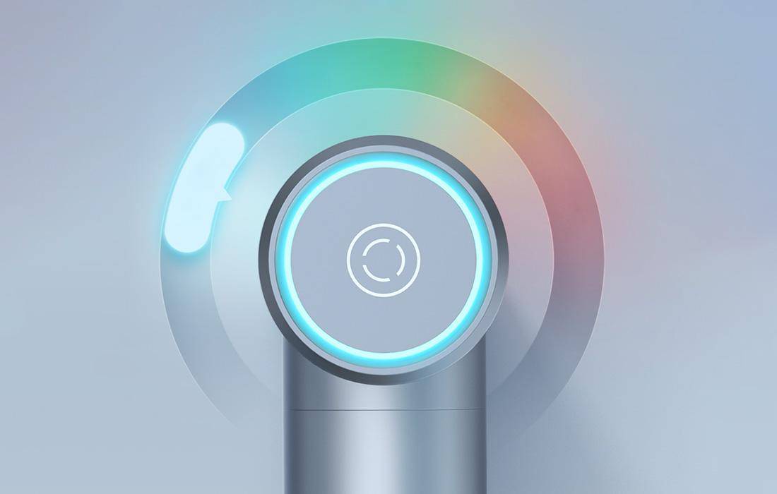 Yunmai YMFG-M352 Massage Gun Mini, Massagepistole, grau