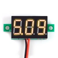 0,28" Mini Digital-Voltmeter mit LED Anzeige, 3,2-30V, 2-Wire, gelb 0,28" Mini Digital-Voltmeter mit LED Anzeige, 3,2-30V, 2-Wire, gelb