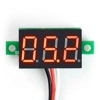 0,28" Mini Digital-Voltmeter mit LED Anzeige, 0-99V, 3-Wire, rot 0,28" Mini Digital-Voltmeter mit LED Anzeige, 0-99V, 3-Wire, rot
