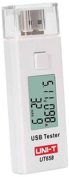 UNI-T, UT658, USB Tester, kompakt, USB-A