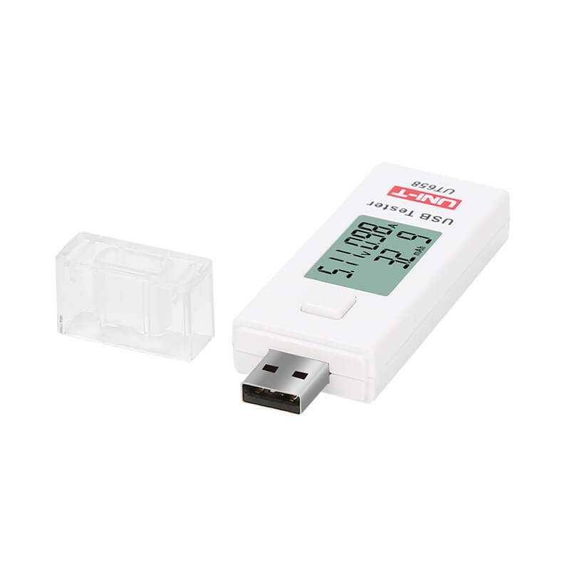 UNI-T, UT658, USB Tester, kompakt, USB-A