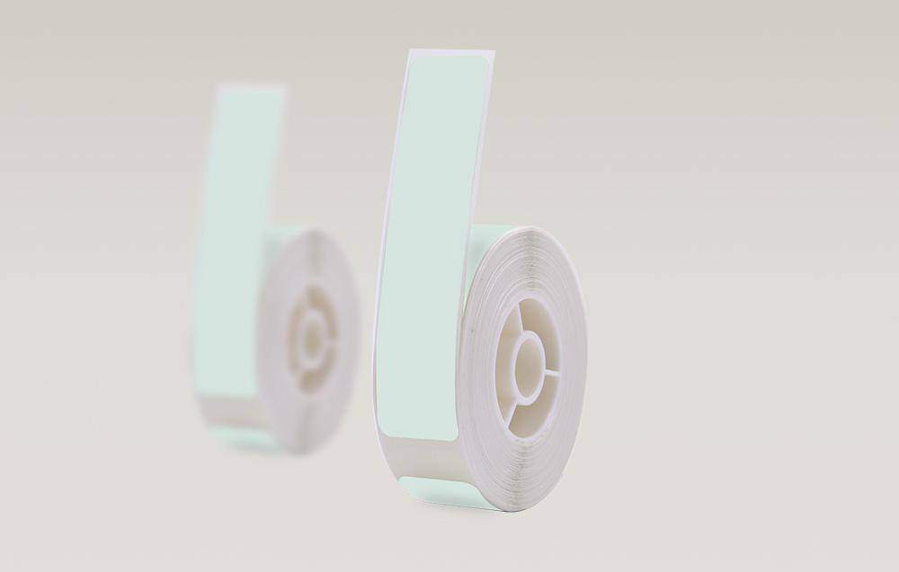 Niimbot Thermoetiketten, 14x60 mm, 1x Rolle mit 110 Stück, mint