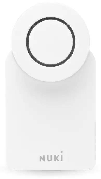 Nuki Smart Lock 4..Gen: Matter & Thread kompatibles Smart Home Türschloss, weiß