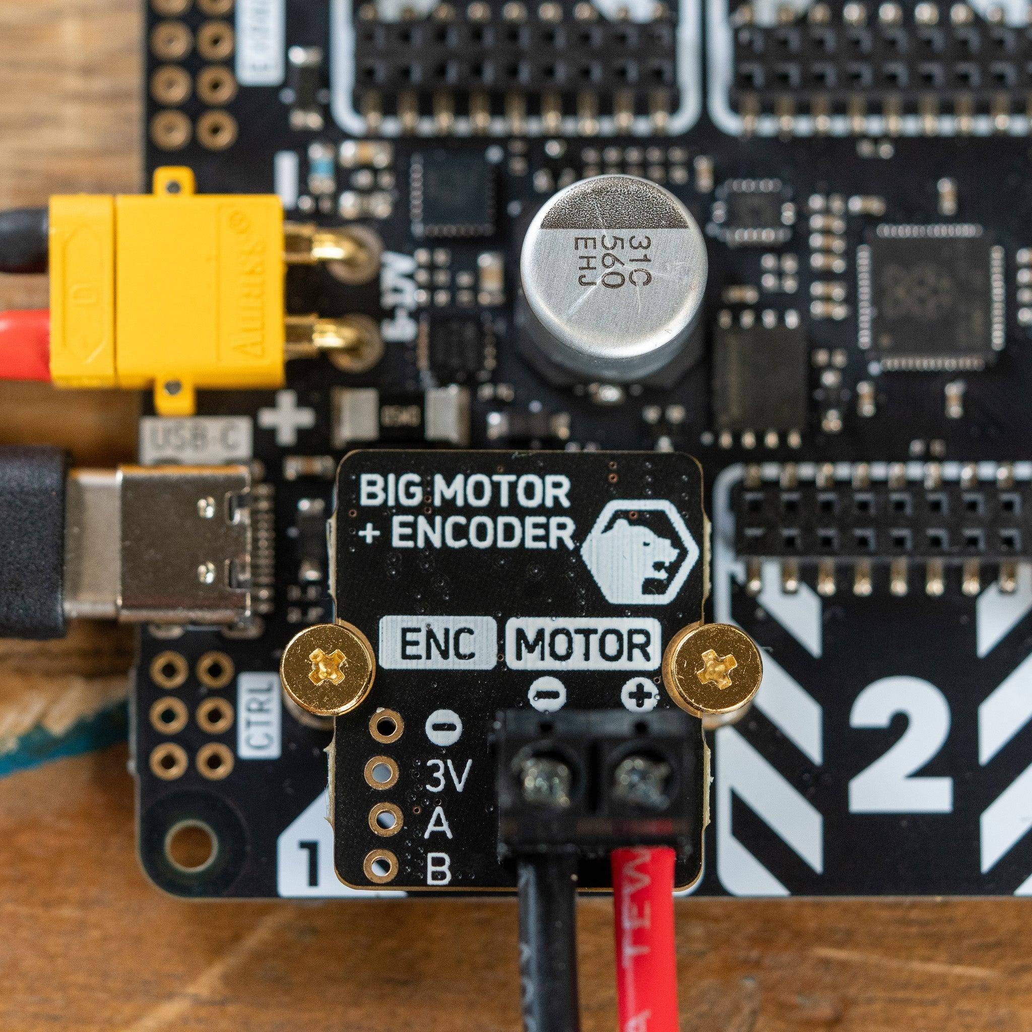 Pimoroni Yukon Big Motor + Encoder Modul, 8A, 5-17V