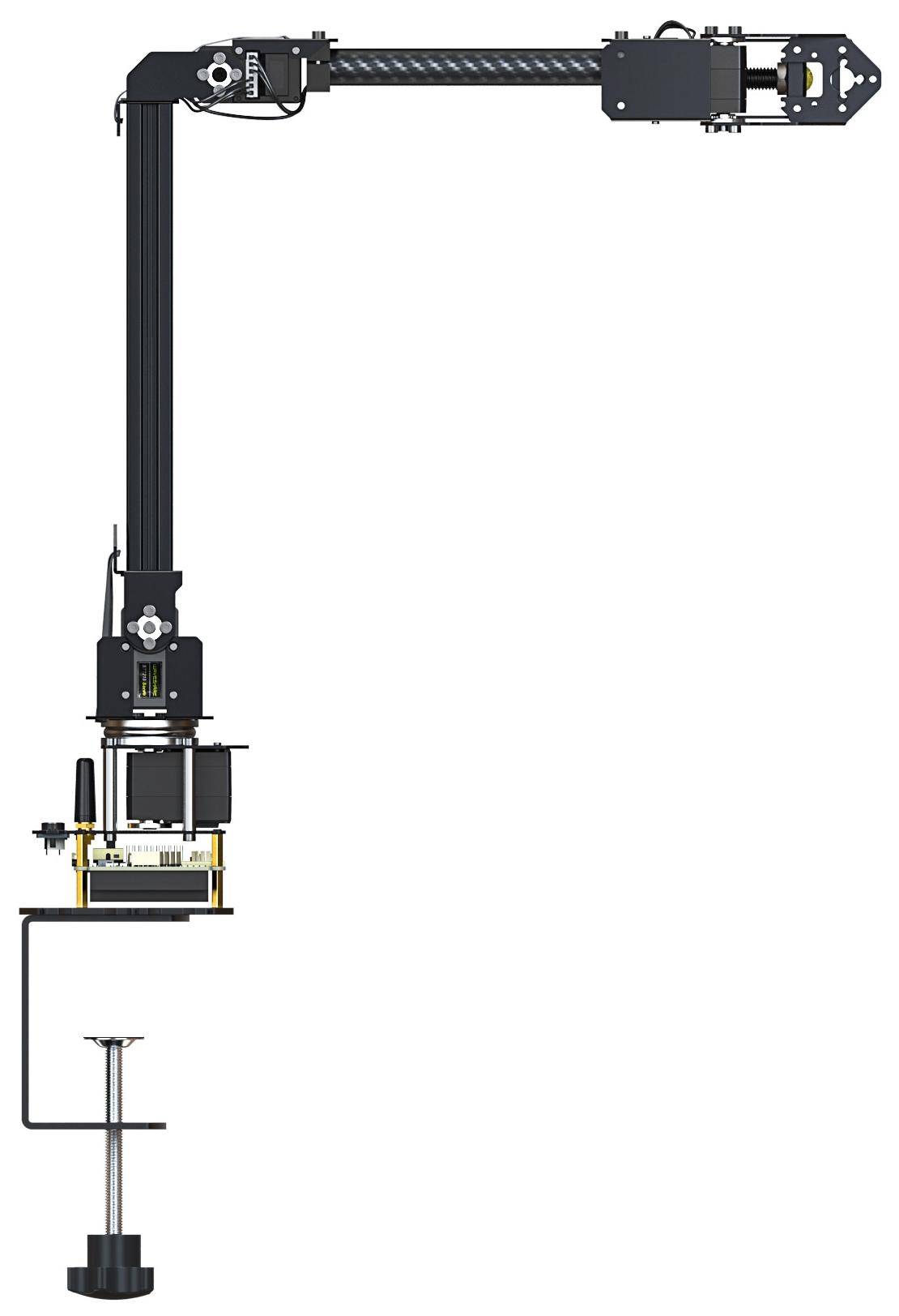 Waveshare RoArm-M2-Pro (EU), 4DOF, 360° Rotation, ROS2-kompatibel, ESP-NOW, Open Source, 12V 5A