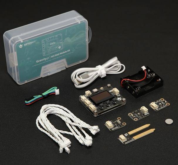 DFRobot Gravity Science Datenakquisitions-Modul Kit, STEM-Education, Umwelt, I2C, 3.3-5V