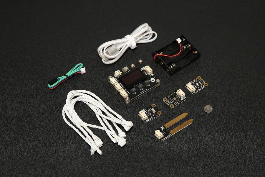 DFRobot Gravity Science Datenakquisitions-Modul Kit, STEM-Education, Umwelt, I2C, 3.3-5V