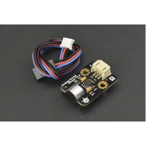 DFRobot Sound Sensor für Arduino/Raspberry Pi, Analog, Geräuscherkennung, Gravity, Plug&Play, 3.3-5V DFRobot Sound Sensor für Arduino/Raspberry Pi, Analog, Geräuscherkennung, Gravity, Plug&Play, 3.3-5V