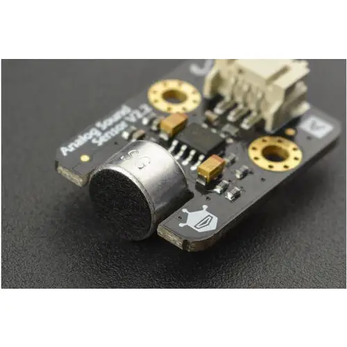 DFRobot Sound Sensor für Arduino/Raspberry Pi, Analog, Geräuscherkennung, Gravity, Plug&Play, 3.3-5V DFRobot Sound Sensor für Arduino/Raspberry Pi, Analog, Geräuscherkennung, Gravity, Plug&Play, 3.3-5V