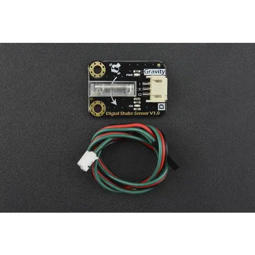 DFRobot Shake-Sensor, Gravity 3P Digital, unidirektional empfindlich, Anti-Schock, 3.3-5V DFRobot Shake-Sensor, Gravity 3P Digital, unidirektional empfindlich, Anti-Schock, 3.3-5V