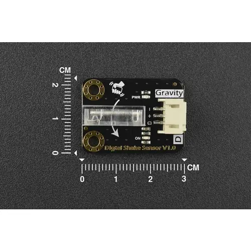 DFRobot Shake-Sensor, Gravity 3P Digital, unidirektional empfindlich, Anti-Schock, 3.3-5V DFRobot Shake-Sensor, Gravity 3P Digital, unidirektional empfindlich, Anti-Schock, 3.3-5V