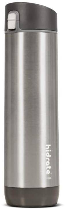 HidrateSpark, 620 ml, BPA freie intelligente Edelstahl-Trinkflasche, Chug