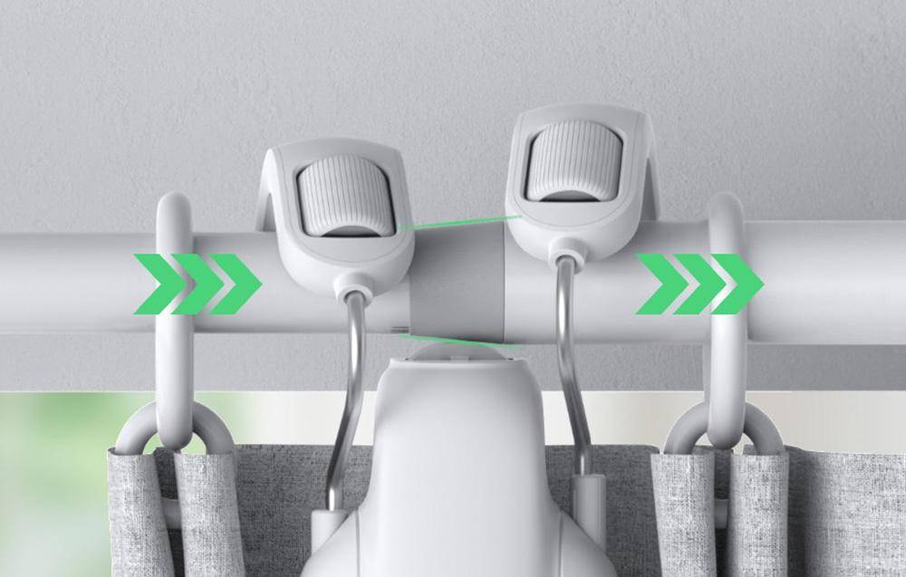 SwitchBot Curtain 3, Rod-Version, Smarte Vorhang-Steuerung, Bluetooth