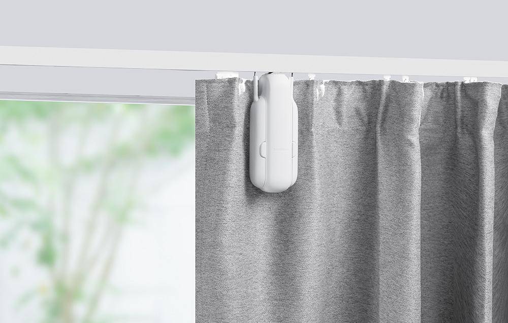 SwitchBot Curtain 3, U Rail-Version, Smarte Vorhang-Steuerung, Bluetooth