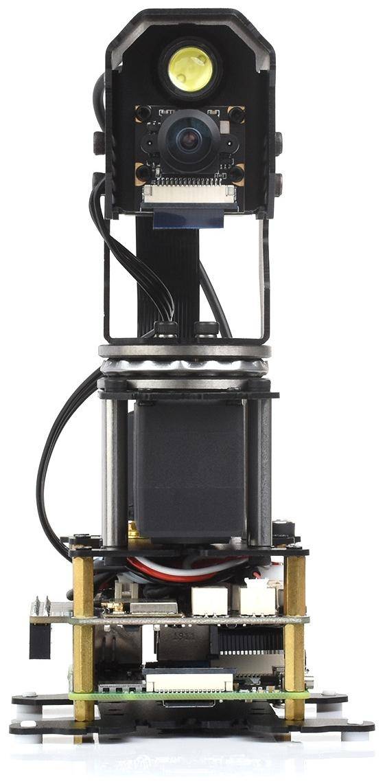 Waveshare, 360° Pan-Tilt Camera Module Kit, omnidirektional, 2-Axis Servo, für Raspberry Pi 4B/5