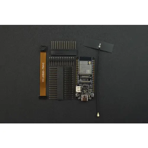 DFRobot FireBeetle 2 ESP32-S3-U AIoT Mikrocontroller, OV2640 Kamera, Wi-Fi, Bluetooth 5, 3,3V DFRobot FireBeetle 2 ESP32-S3-U AIoT Mikrocontroller, OV2640 Kamera, Wi-Fi, Bluetooth 5, 3,3V