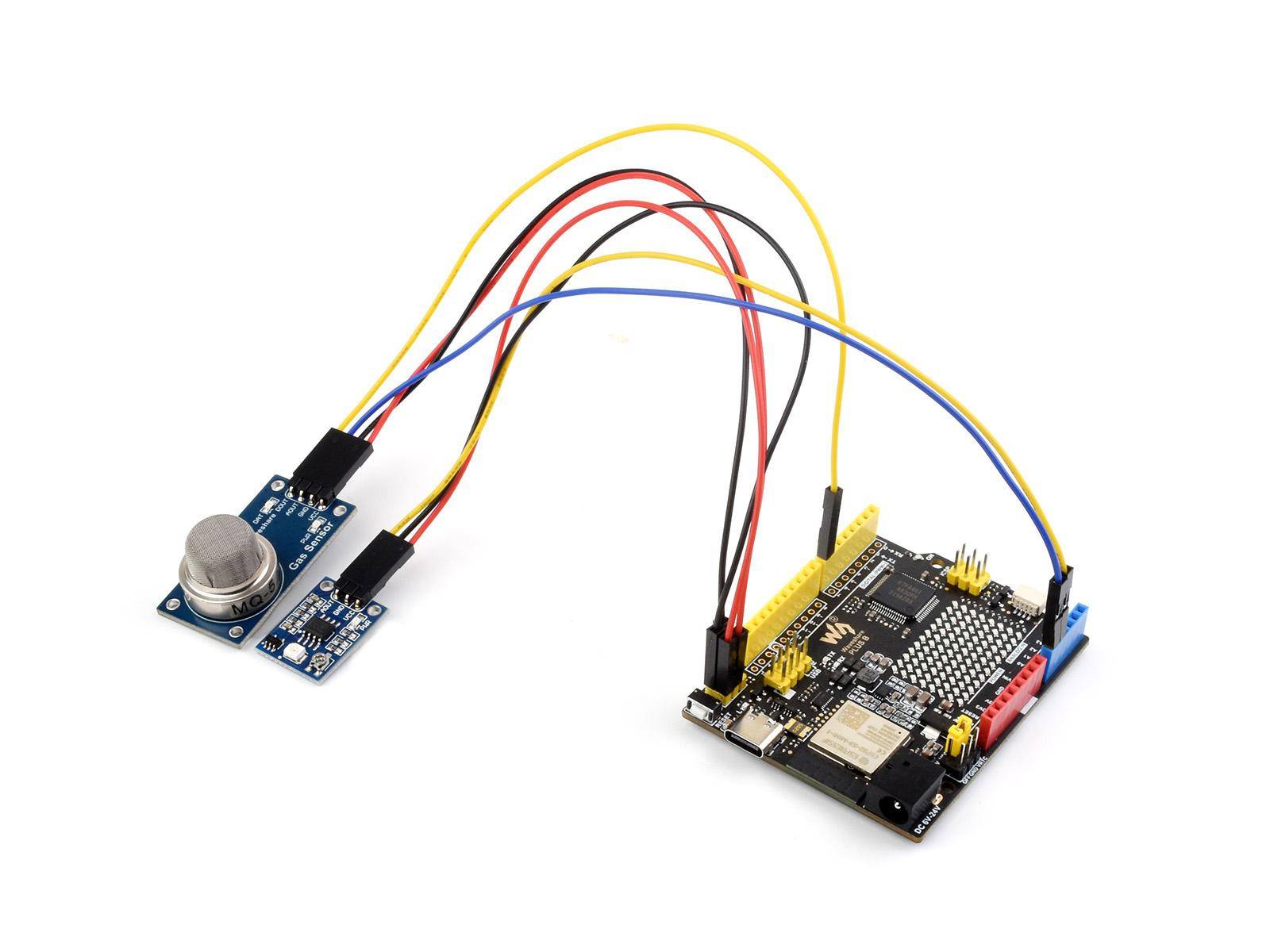 Waveshare R7FA4 PLUS B Entwicklungsboard für Arduino UNO R4, ESP32-S3FN8, 12x8 LED-Matrix, 3.3-5V