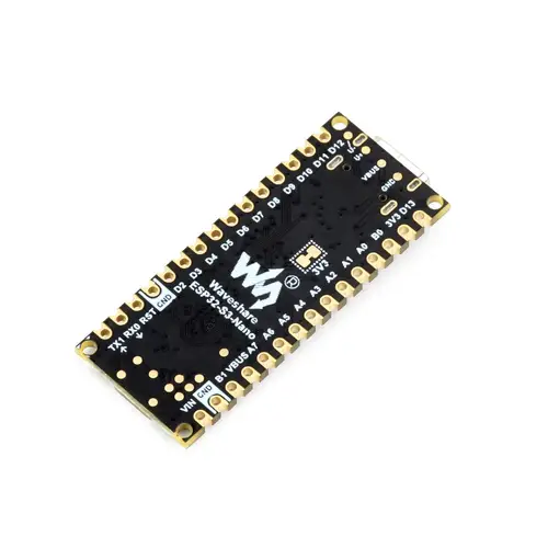 Waveshare ESP32-S3-Nano Entwicklungsboard, Wifi, Bluetooth, 8MB PSRAM, 16MB Flash, ohne Header Waveshare ESP32-S3-Nano Entwicklungsboard, Wifi, Bluetooth, 8MB PSRAM, 16MB Flash, ohne Header
