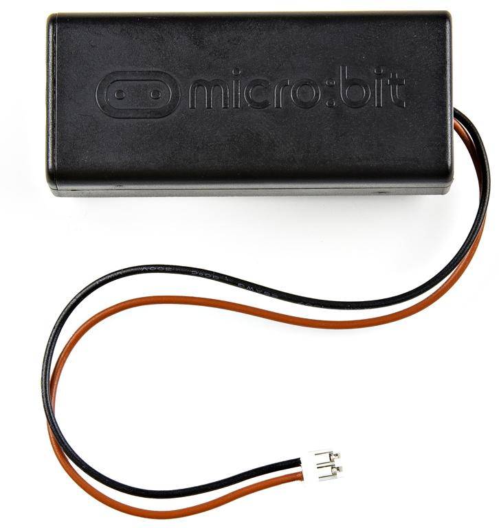 micro:bit Batteriebox mit Schalter,JST-Stecker, einfaches Ein-/Ausschalten, für 2 AAA Batterien