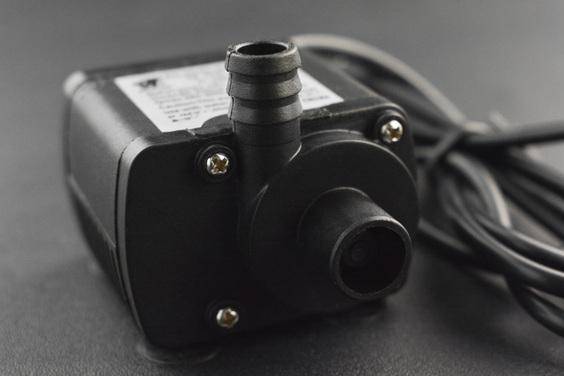DFRobot DC Mini-Tauchwasserpumpe, manuelle Wasserflusseinstellung, 65-500mA, 280-500L/H, 6-18 VDC