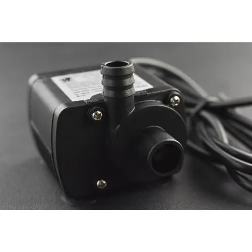 DFRobot DC Mini-Tauchwasserpumpe, manuelle Wasserflusseinstellung, 65-500mA, 280-500L/H, 6-18 VDC DFRobot DC Mini-Tauchwasserpumpe, manuelle Wasserflusseinstellung, 65-500mA, 280-500L/H, 6-18 VDC